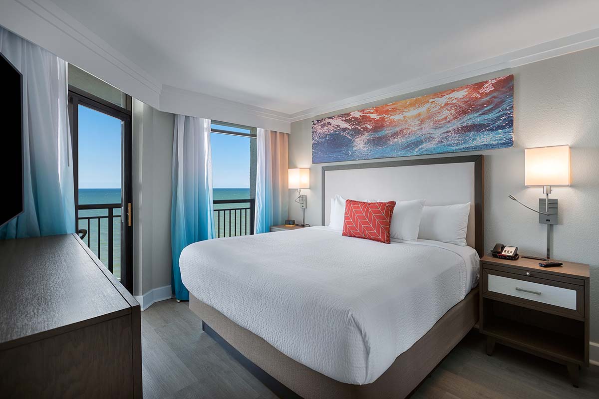 Grande Cayman Oceanfront 3 Bedroom Condo Master Bedroom2 