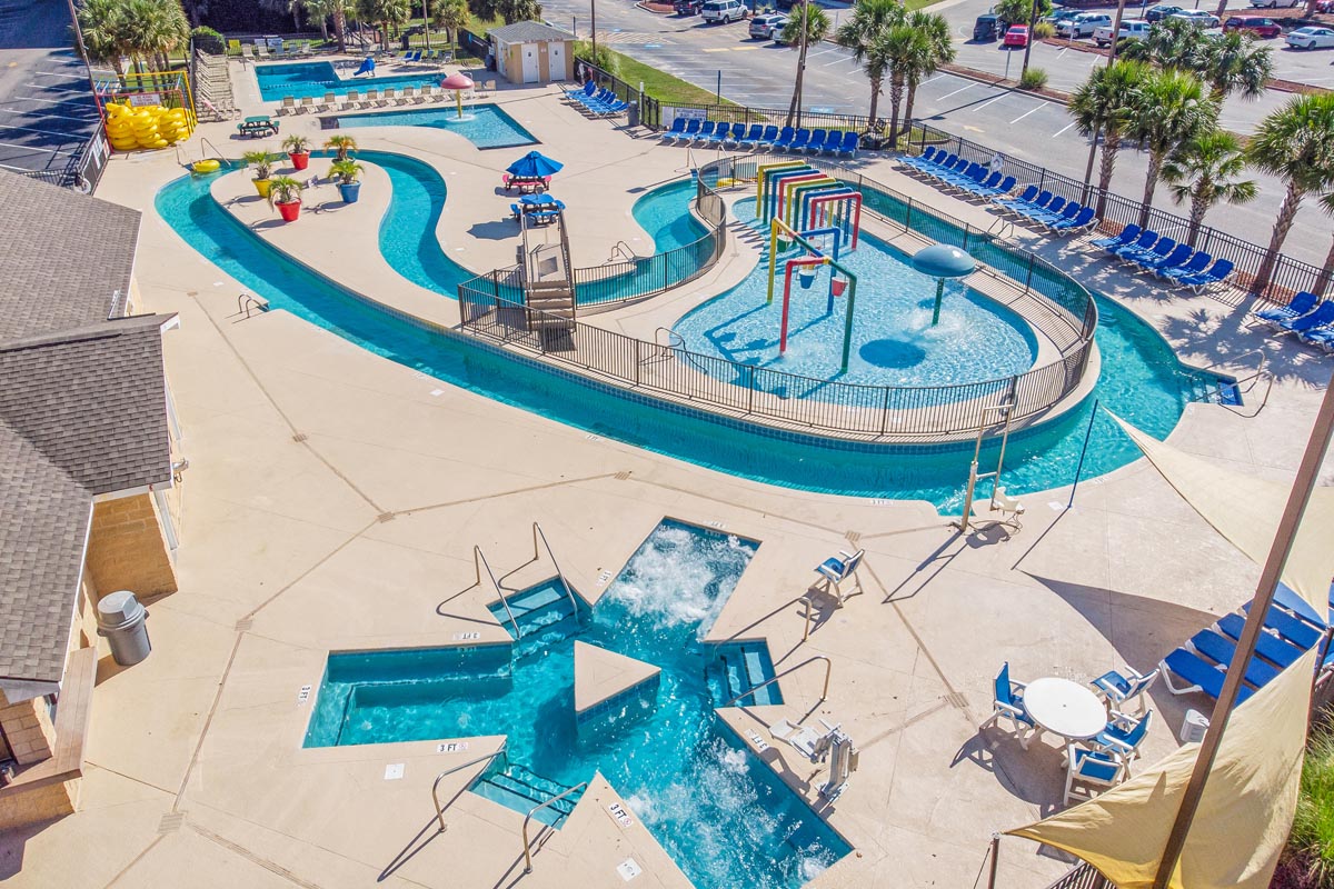 Myrtle Beach Resort Outdoor Lazy River Kids Pool Play Plaza 001 