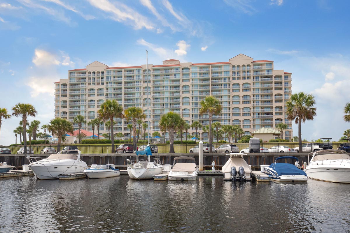 North Tower Building View From Waterway 01 