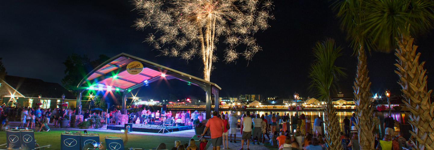 Barefoot Landing Fireworks 